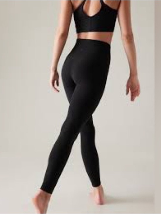 Athleta Pants - Athleta Ultra High Rise Elation 7/8ths Tight Black Leggings XXS